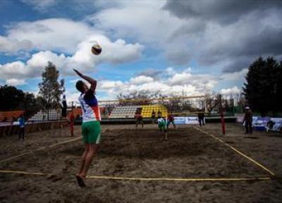 والیبال ساحلی ایران مقابل قطر پیروز شد