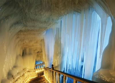 غار یخی نینگو در چین، غاری که یخ هایش هیچ وقت آب نمی شوند!