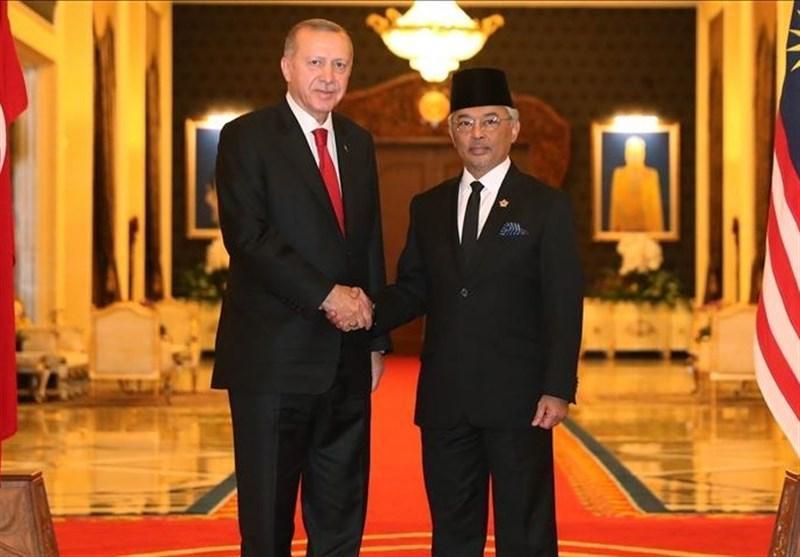 دیدار اردوغان با پادشاه مالزی ملاقات اردوغان با پادشاه مالزی