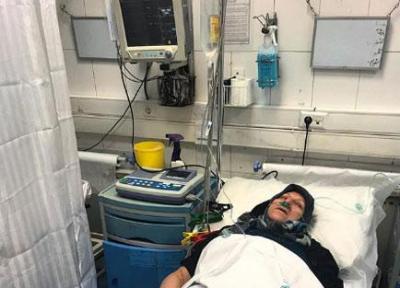 پست علی انصاریان برای مادرش در بیمارستان