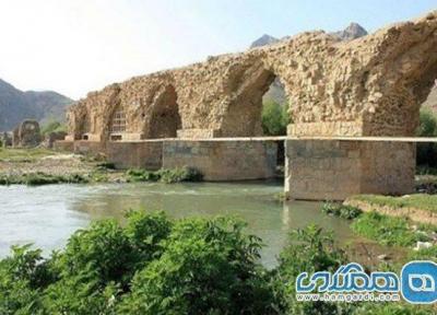 اعلام اتمام بازسازی و استحکام بخشی پل شاپوری خرم آباد