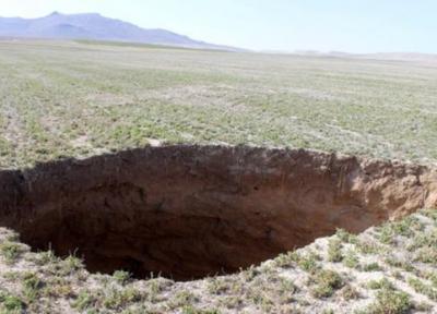 ایجاد حفره های عظیم به سبب خشکسالی در ترکیه