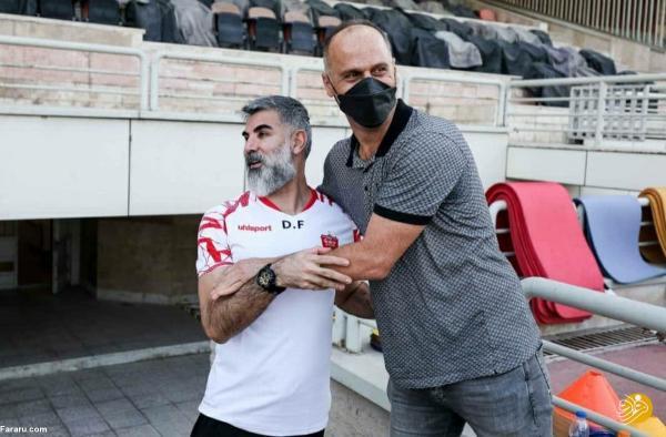 مهمان ویژه تمرین پرسپولیس مهمان ویژه تمرین پرسپولیس