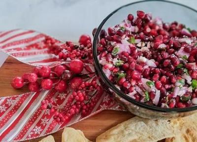 طرز تهیه سالاد لوبیا قرمز و انار؛ ویژه شب یلدا